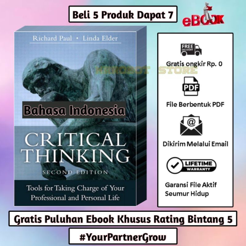 

[E038] BERPIKIR KRITIS | CRITICAL THINKING | BAHASA INDONESIA | BEST SELLER