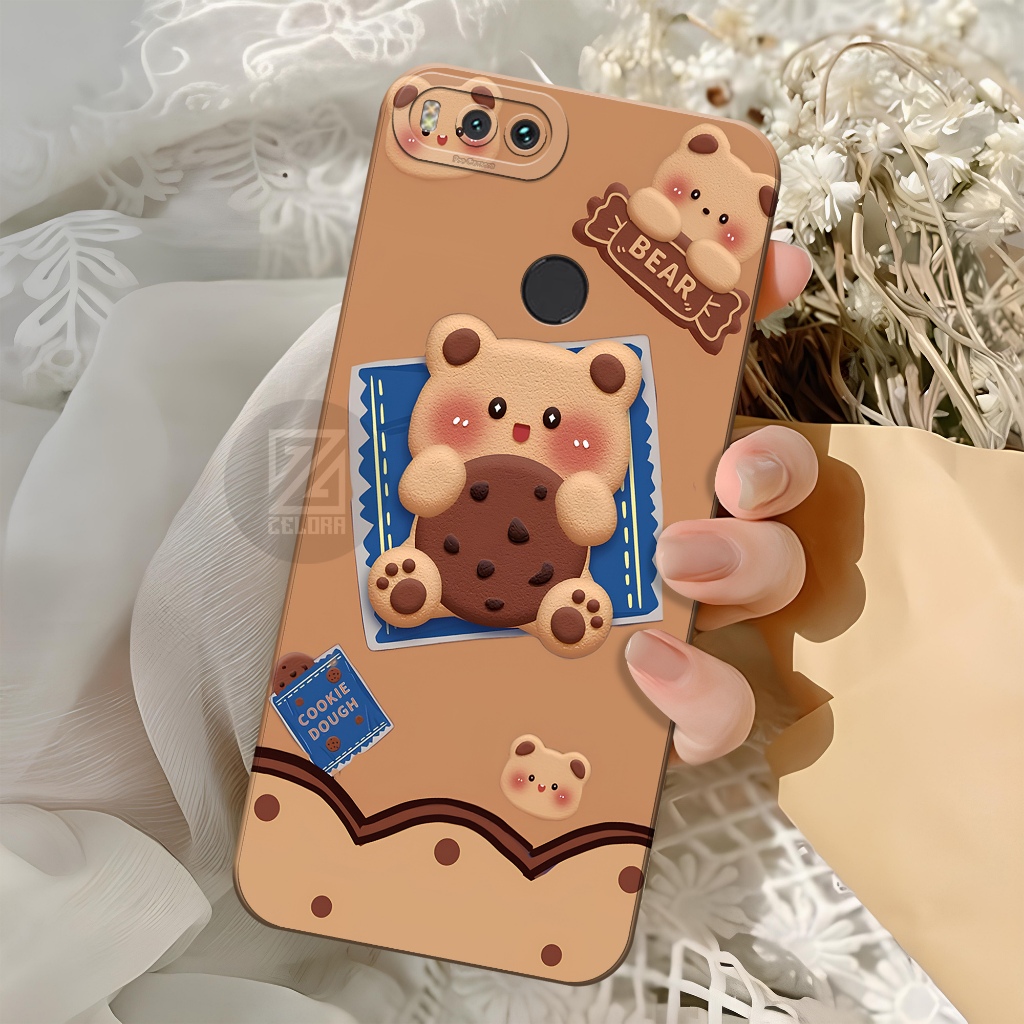 Softcase Hp XIAOMI MI A1 2017 Fashion Case Kartun Case XIAOMI MI A1 2017 Silikon Tpu Pro Camera Kesi