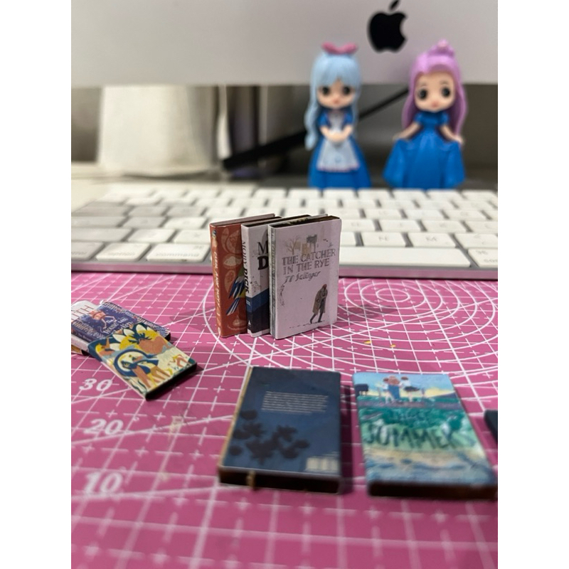 custom buku miniatur maket - buku mini