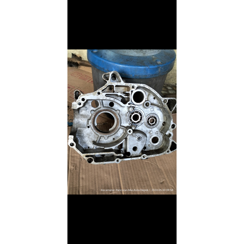 Crankcase rengkes Supra x 125 kvl original copotan