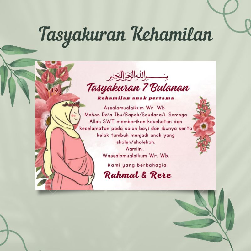 

Cetak Stiker Tasyakuran 4 Bulanan, Tasyakuran 7 Bulanan Kehamilan, Tasyakuran Kehamilan, Tingkepan