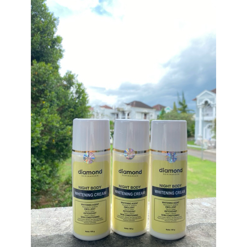 paket 3pcs HB handbody Diamond serimarden nigt body