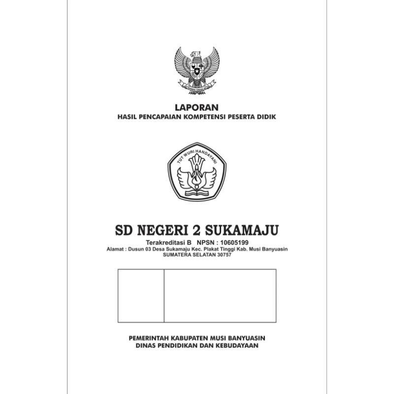 

Map Raport Custom SD NEGERI 2 SUKAMAJU