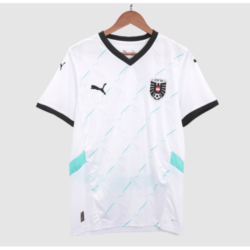 jersey bola austria away euro 2024