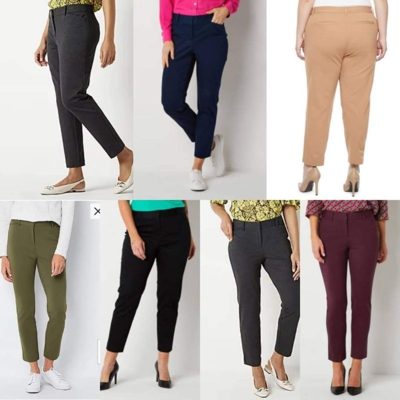 celana panjang skinny wanita formal dan non formal /celana kerja  jumbo wanita