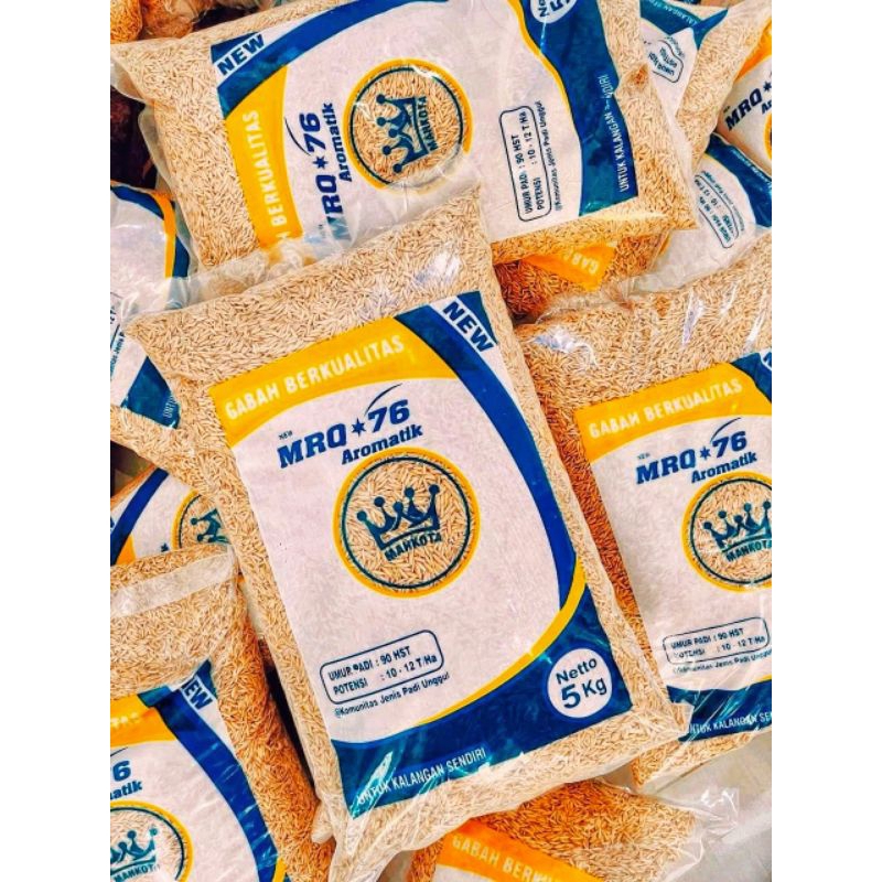 

Padi MRQ 76 Aromatik Pandan Mahkota 5 Kg