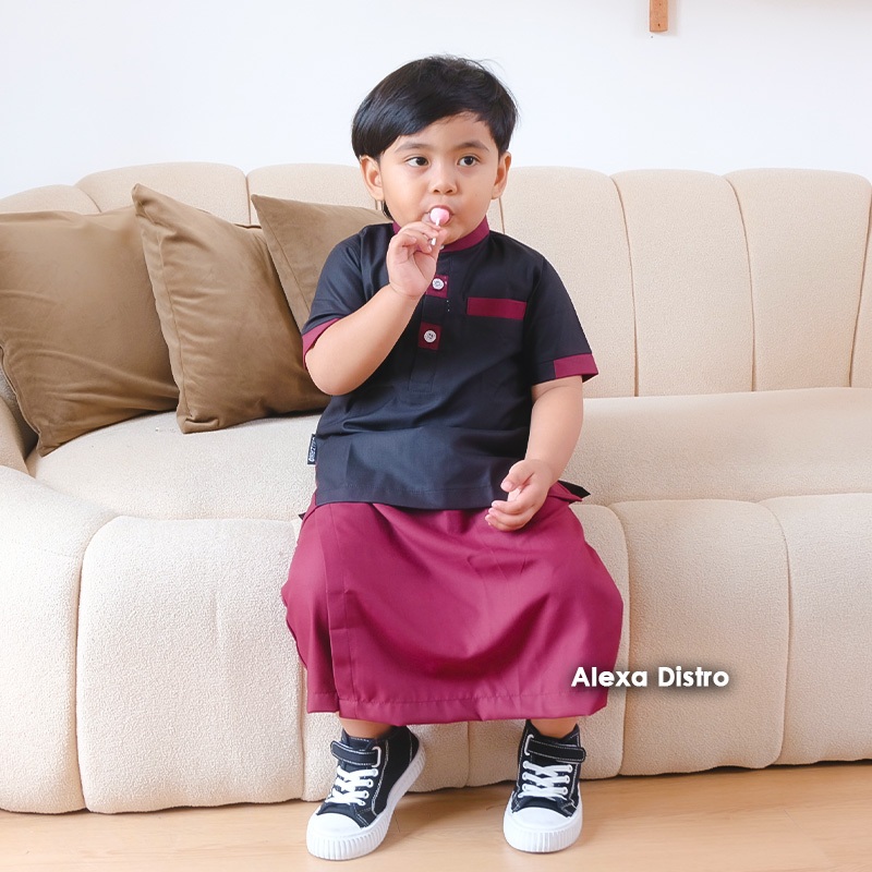 Stelan baju koko anak sarkoci usia 1-14 tahun model avatar lengan pendek AVATAR