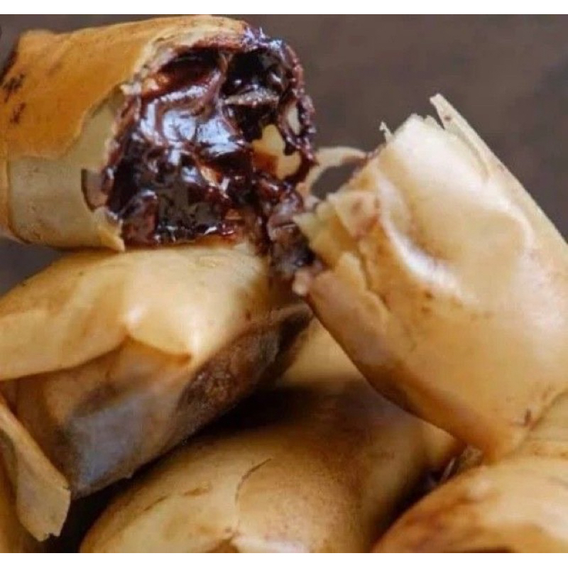 

pisang coklat lumer frozen