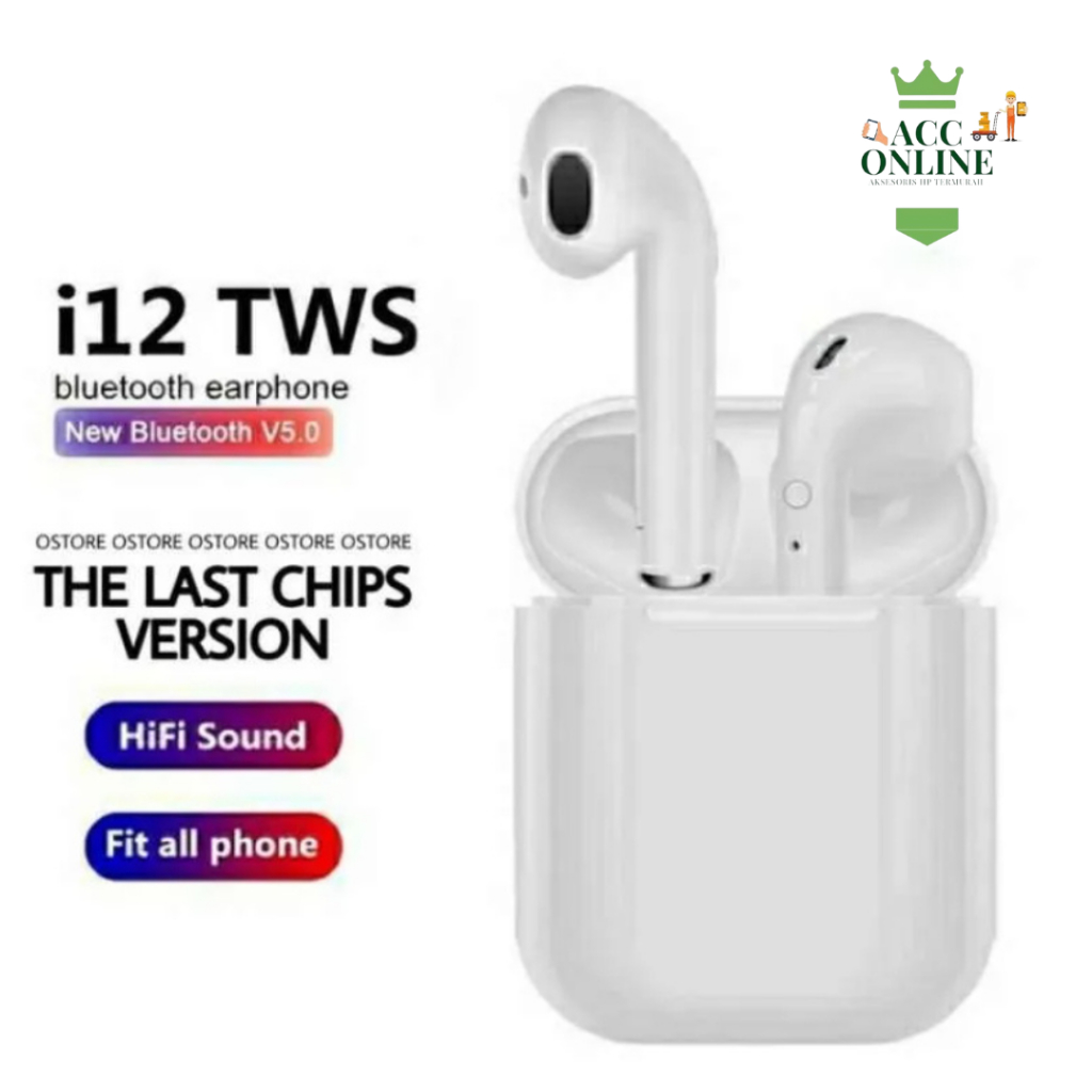TWS MEDAN INPOD i12 bluetooth earphone / Tws i12 headset bluetooth / Inpod i12 headset bluetooth
