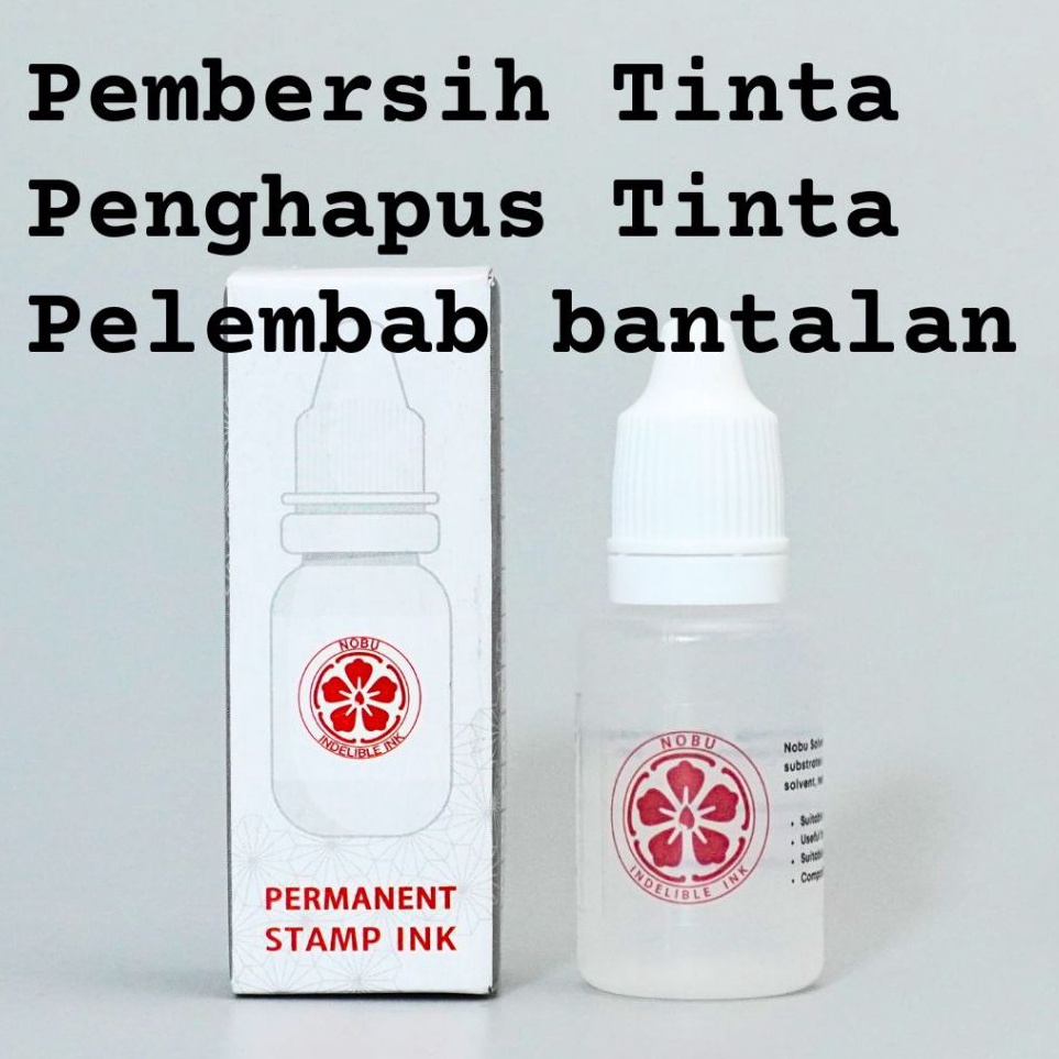 

Super Produsen Nobu Ink Remover Pembersih penghapus tinta stempel Nobu Ink