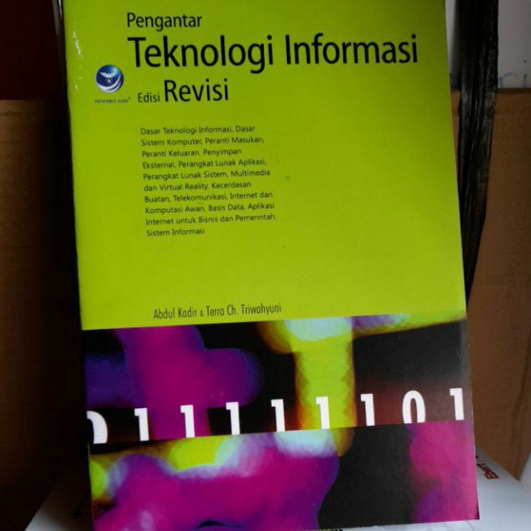 

Best PENGANTAR TEKNOLOGI INFORMASI EDISI REVISI