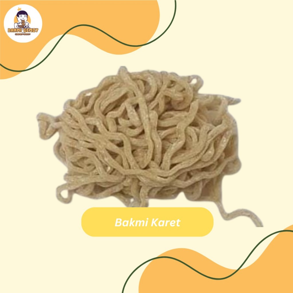 

Bakmi Karet Telur Spesial