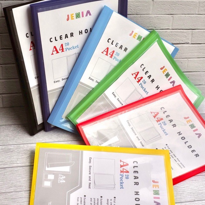 

Limited Clear Holder A4 2 Poket