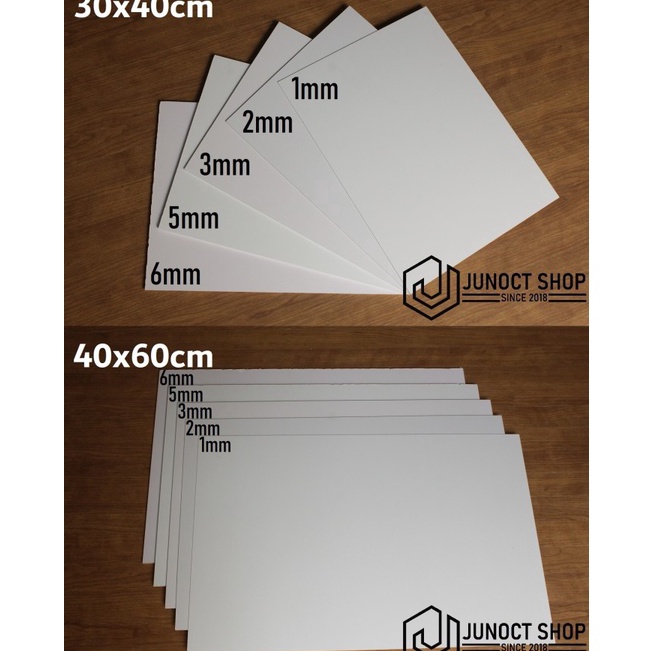 

Grosir Unik Dinding Maket PVC Foam Board 1mm 2mm 3mm 5mm 6mm Karton Putih