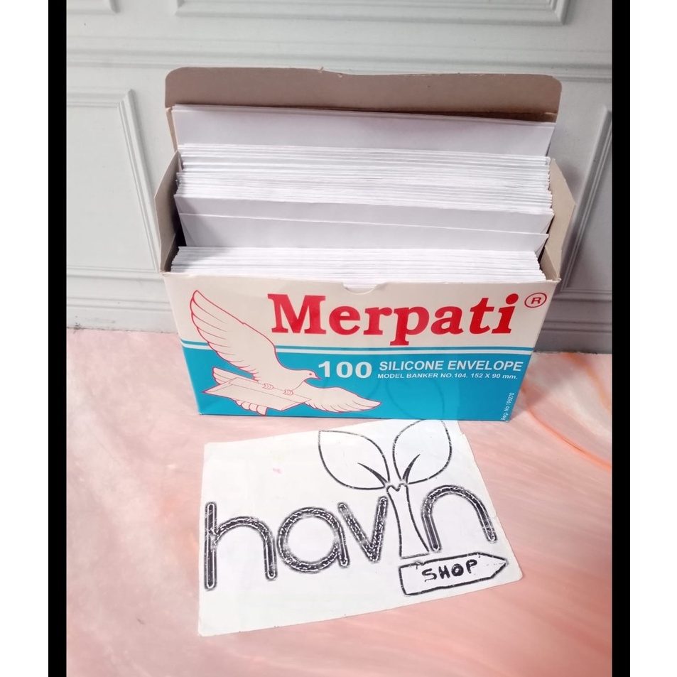 

Produk Laris AMPLOP putih polos no14