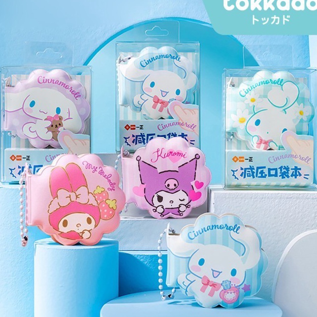 

Best Produk TOKKADO Sanrio Puffy Mini Notes Keychain Gantungan Kunci Catatan Lucu