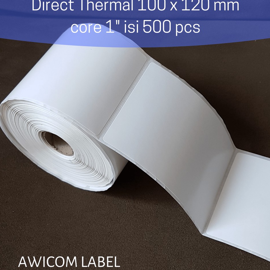 

Trendy Label Barcode Direct Thermal 1x12 1 x 12 mm isi 5 pcs