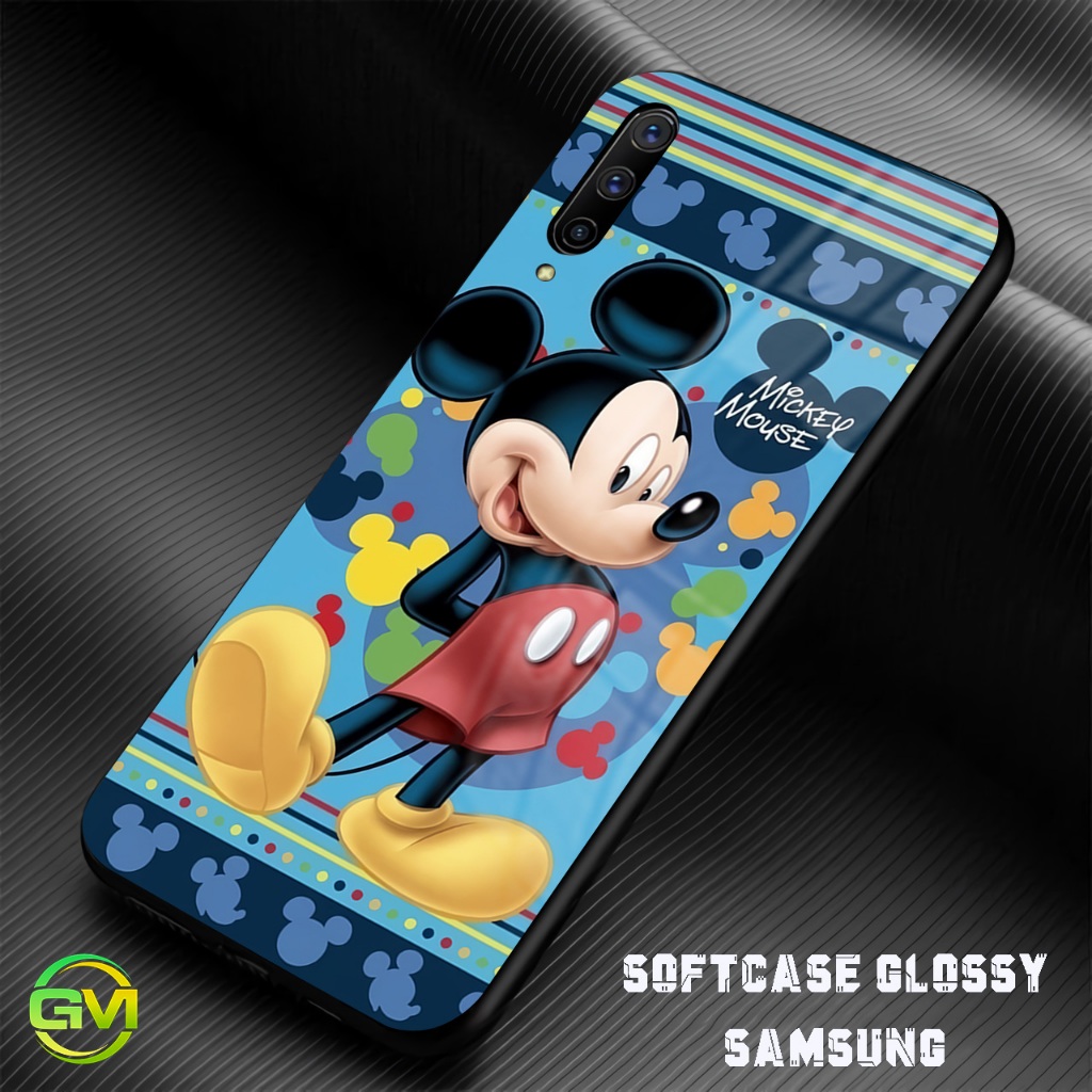 Softcase Glossy Samsung A10 A10S A20 A20S A30 A70 A7 A9 2018 [GM25] 30S A50 A50S A21 A21S Soft Case 