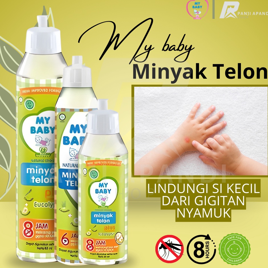 

My Baby Minyak Telon Eucalyptus 15ml 9ml 6ml Tahan Hingga 12 Jam PANJI APANDI SHOP