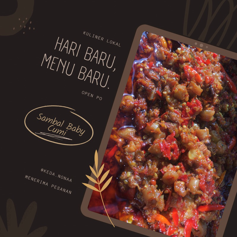 

Sambal Baby Cumi