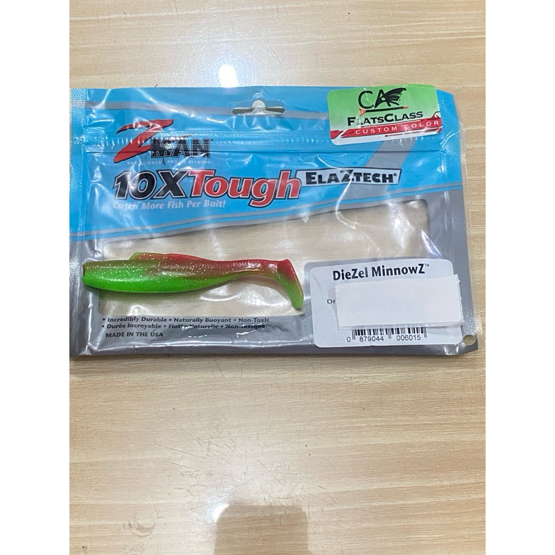 Soft Lure Zman Diezel minnowz 4inchi 10cm harga satuan