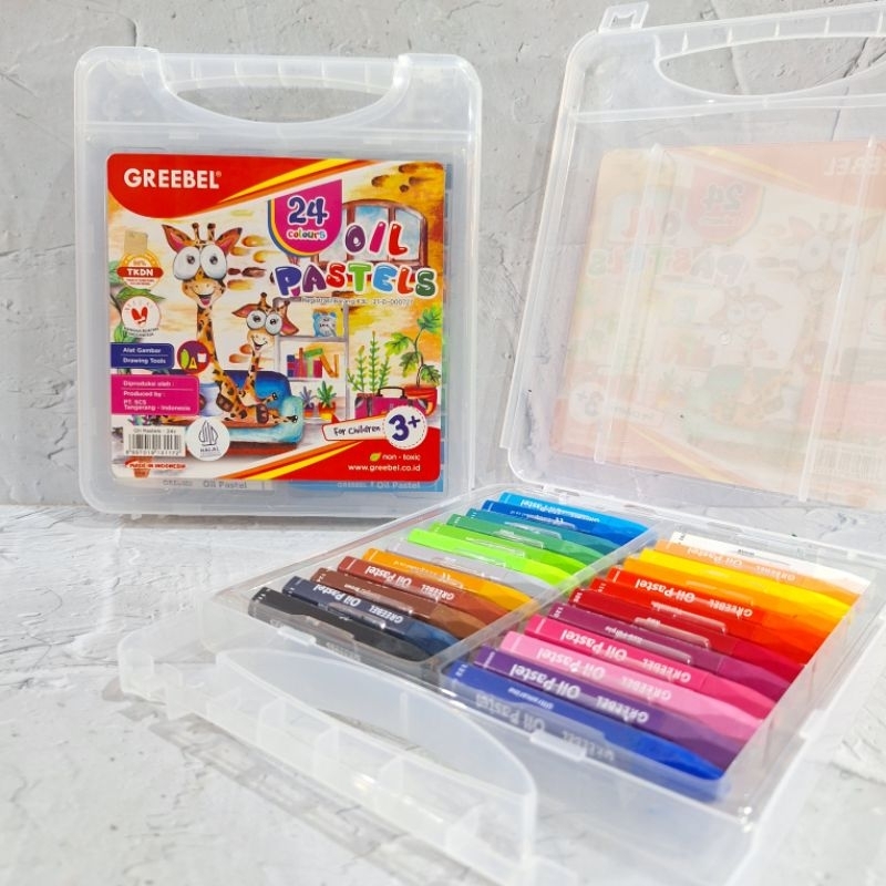 

Crayon Greebel 24 Warna per 1/2 lusin