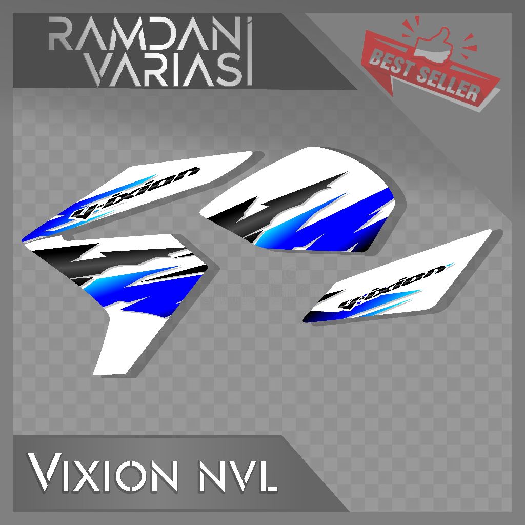 STRIPING STIKER VIXION NVL/NEW VIXION LIGHTING STIKER MOTOR VIXION NEW/STRIPING VIXION NEW
