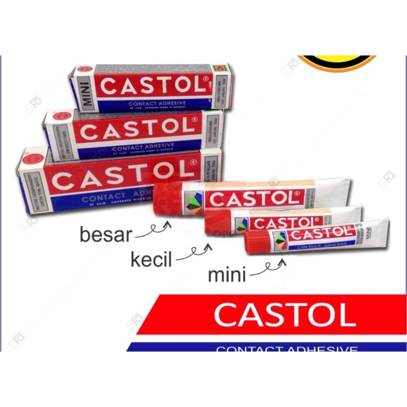 Lem Castol/ Lem Sepatu/ Lem Perekat