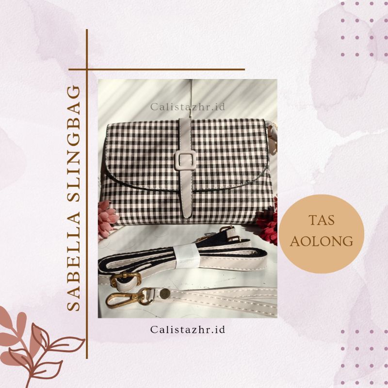 SABELLA - TAS AOLONG / TAS SLEMPANG / TAS SLINGBAG TAS DOMPET KONDANGAN