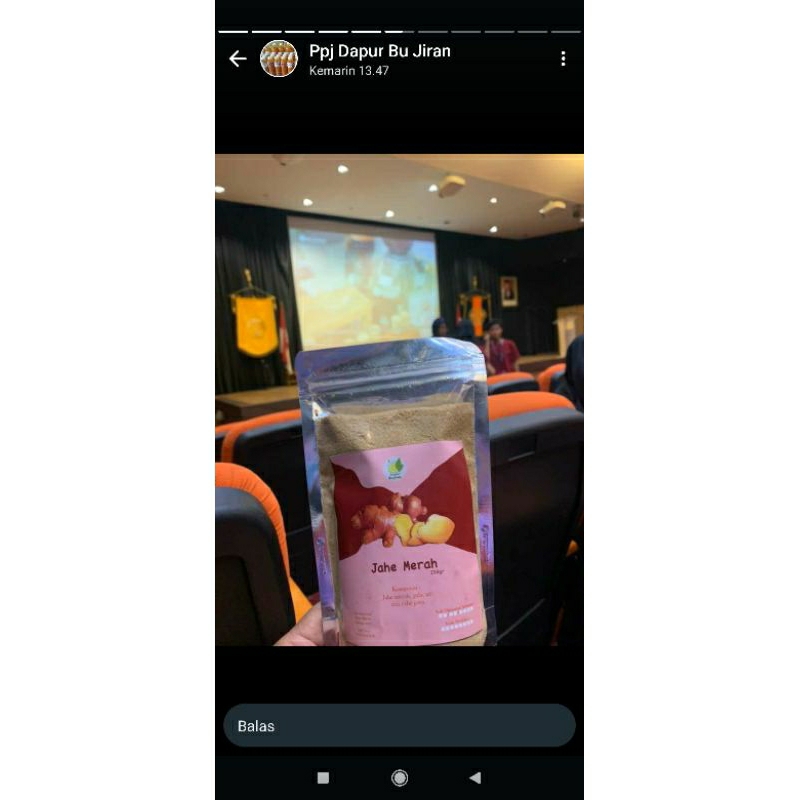 

jahe merah bubuk