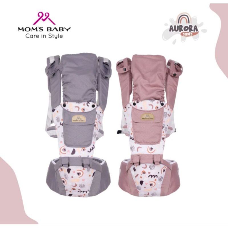 MOM'S BABY Gendongan Bayi Ada Dudukan/ HIP SEAT BABY  ,7  in 1 , MBG 2031,2039