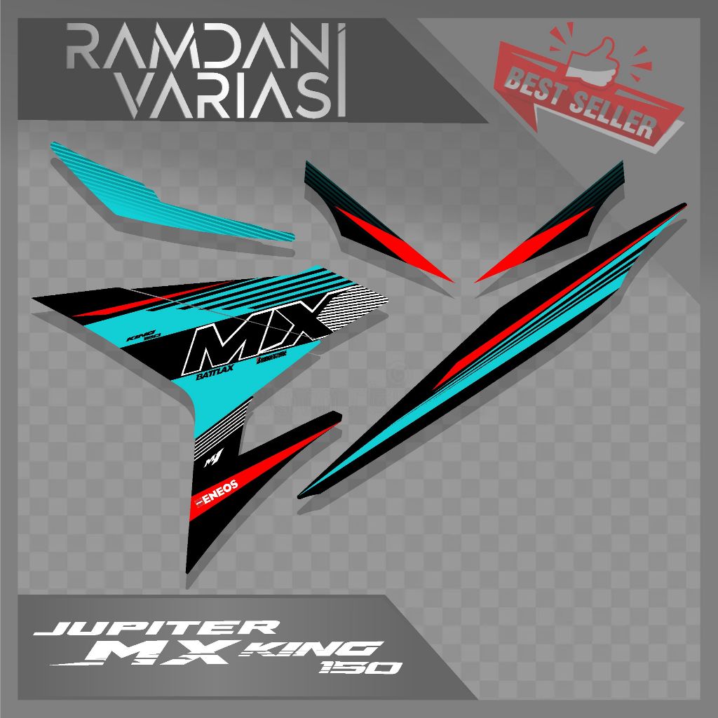 STRIPING JUPITER MX-KING 150/STIKER VARIASI MX KING/STRIPING MOTOR MX-KING 150 TERLARIS