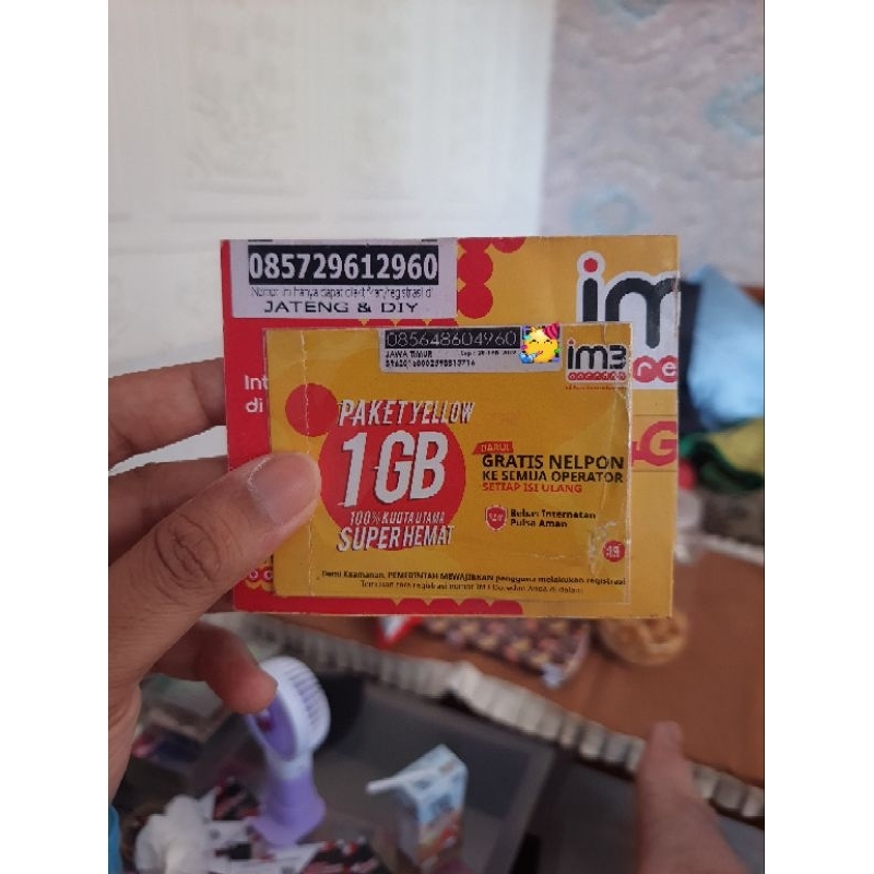 Perdana im3 Jadul - Nomor Cantik Rapi