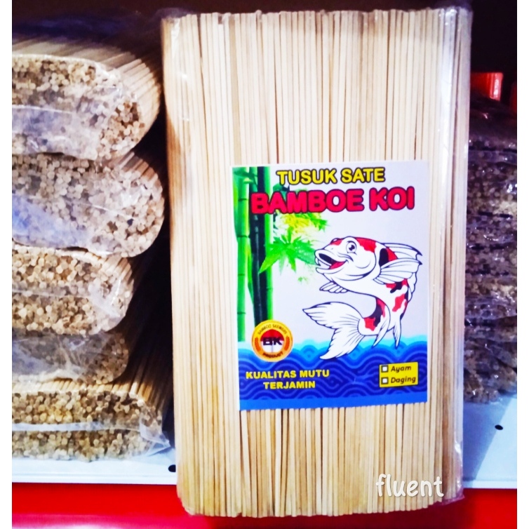 Tusuk sempolan 1kg isi banyak tusuk tumpul 25cm 3mm tusuk papeda tusuk telur gulung tusuk sosis