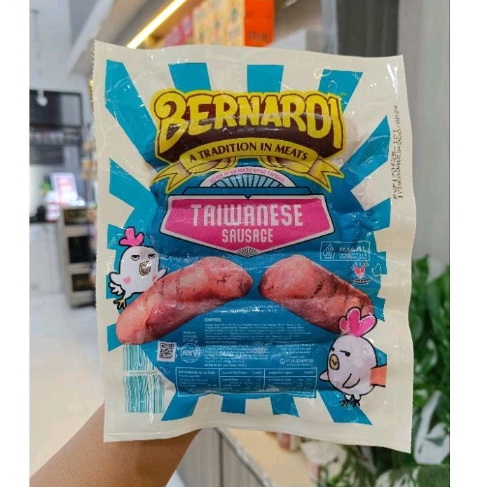 

Bernardi Taiwanese Sosis 250gram