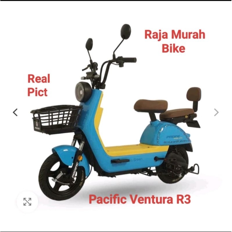 Sepeda Listrik Pacific Ventura R3 Bergaransi Resmi Sepeda Listrik E Bike Pacific Ventura R3