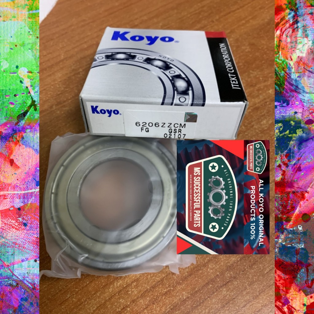 BEARING 6206 ZZ KOYO ORIGINAL 6206ZZ
