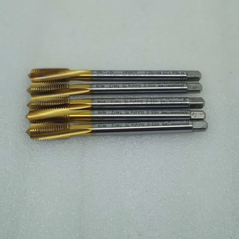 HAND TAP m10×1.25 spiral panjang 100mm