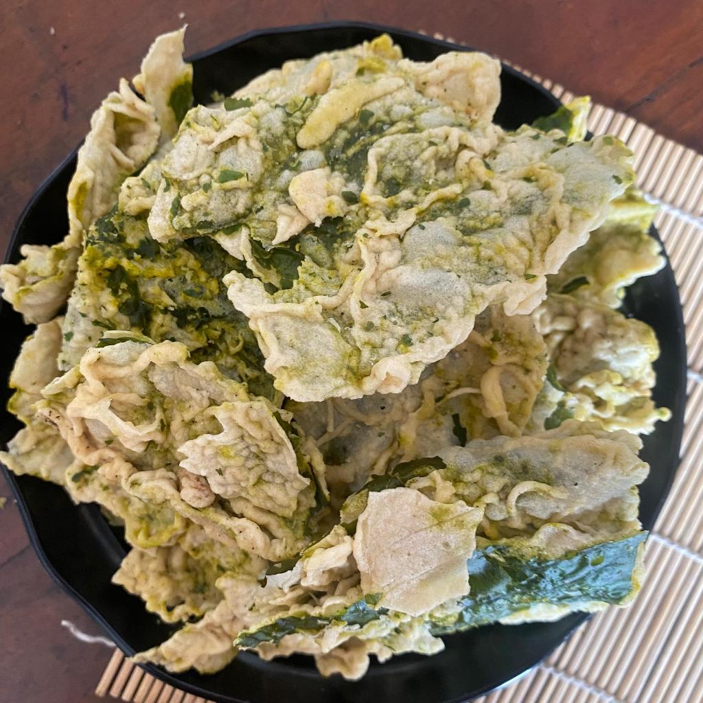 

KERIPIK PEYEK BAYEM kripik bayam rempeyek renyah gurih murah kiloan 1kg