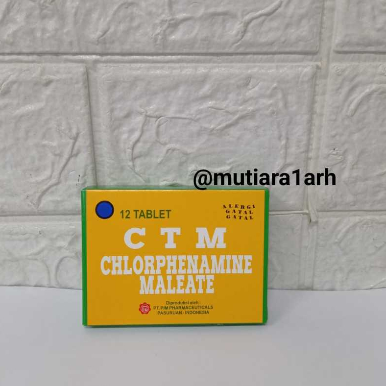 CTM PIM STRIP 12 TABLET