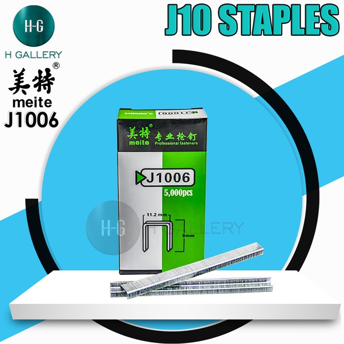 

MEITE - STAPLES 1006J / ISI STAPLER 1006 J / GUN TRACKER J1006 - 5.000 PCS *S