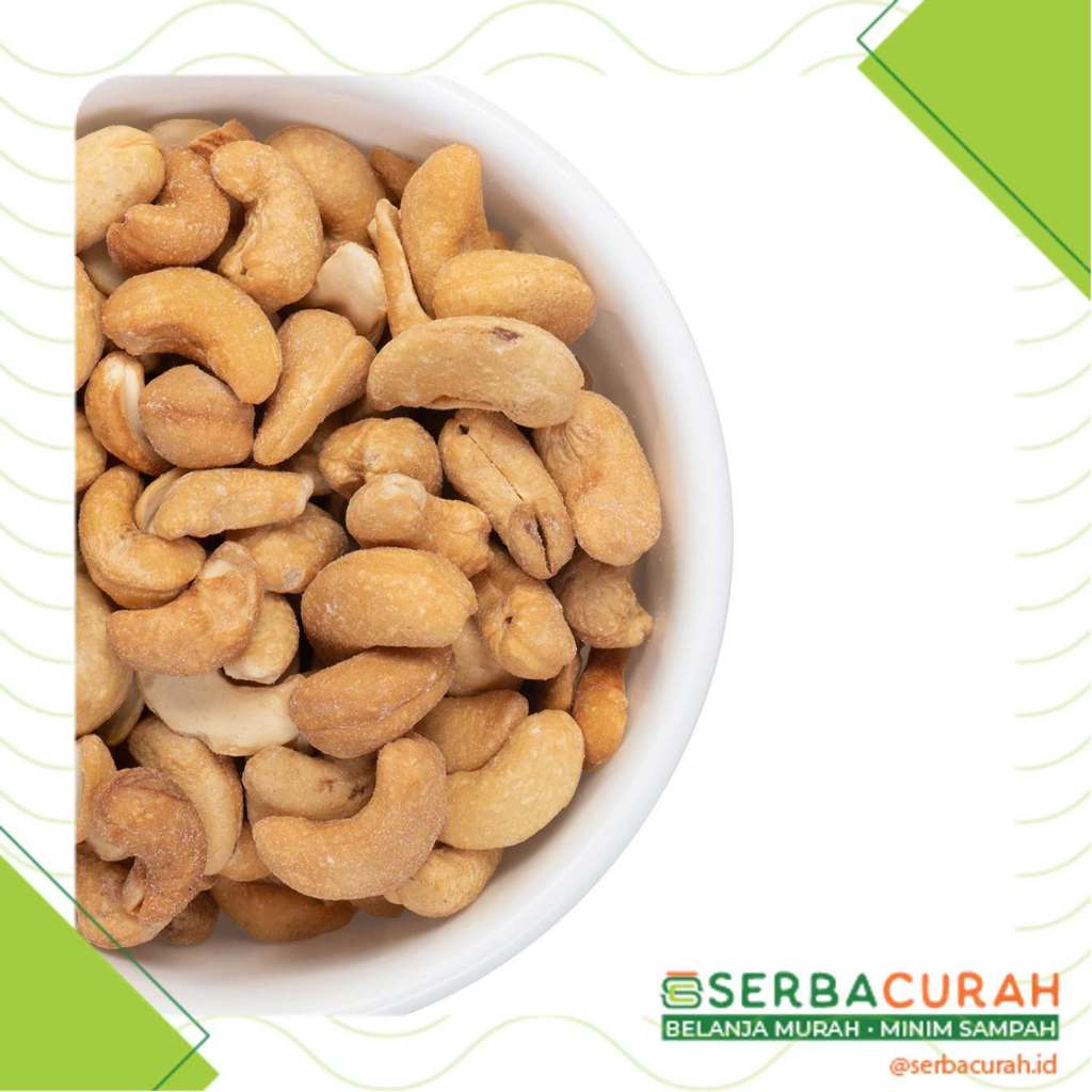 

Roasted Cashew | Kacang Mede Panggang | Curah per 100 gr | Kemasan Kertas