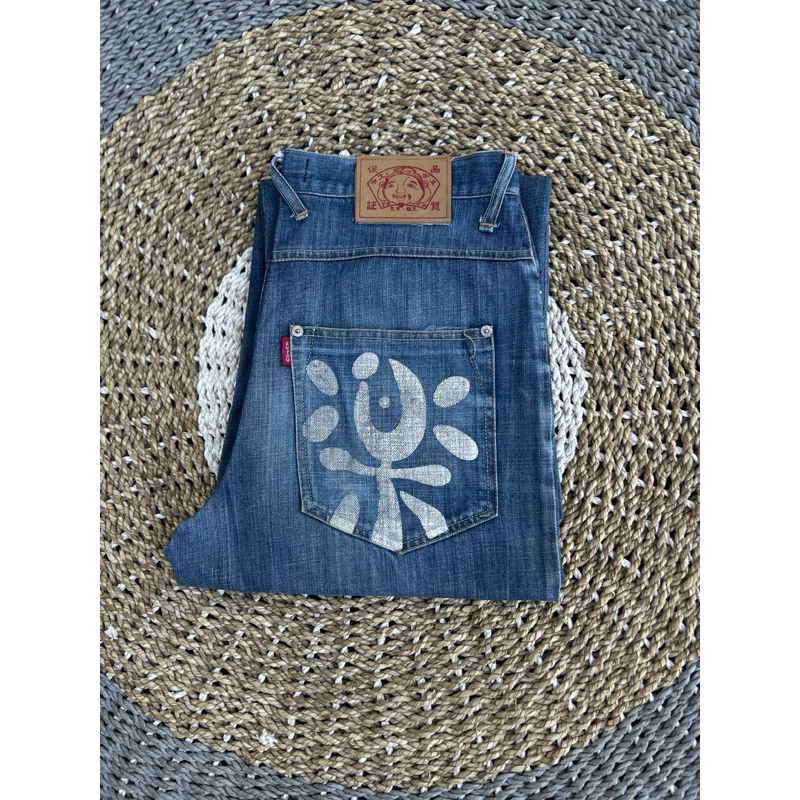 EVISU GENES BLUE JEANS