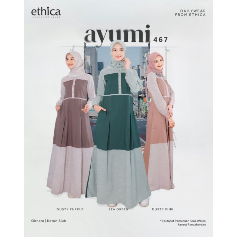 TERBARU GAMIS ETICHA AYUMI 467 TERLARIS NEW COLLECTION