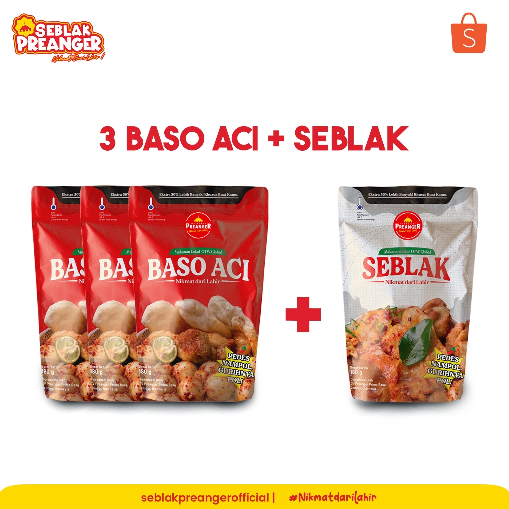 

PAKET 3 BASO ACI FREE 1 SEBLAK INSTAN