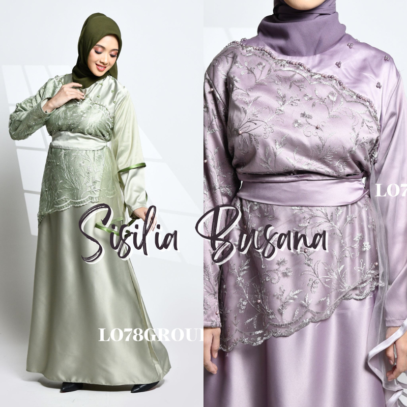 [NEW COLLECTION] AFFIA DRESS BROKAT PREMIUM CERUTY / BAJU GAMIS MEWAH WANITA / DRESS KONDANGAN / DRE