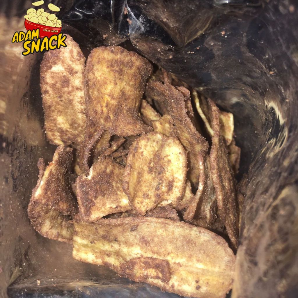 

KERIPIK PISANG COKLAT / BUBUK COKLAT 195GR