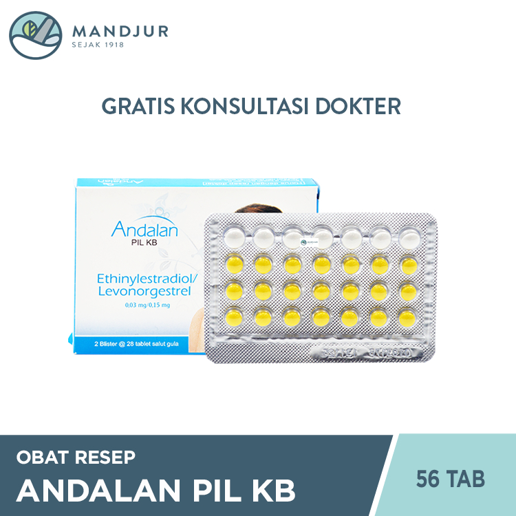 Andalan Pil KB 56 Tablet
