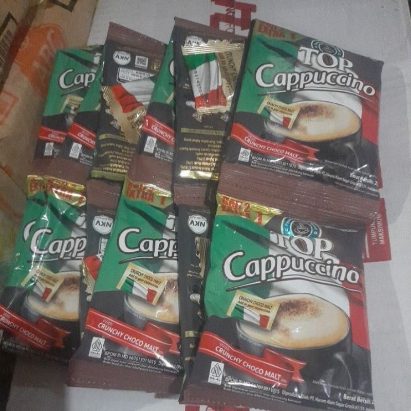 

KOPI TOP CAPPUCCINO 15 SACHET@25GR-KOPI TOP CAPUCINO