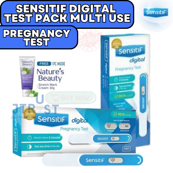 Sensitif Digital Test Pack Multi Use Pregnancy Test Kehamilan